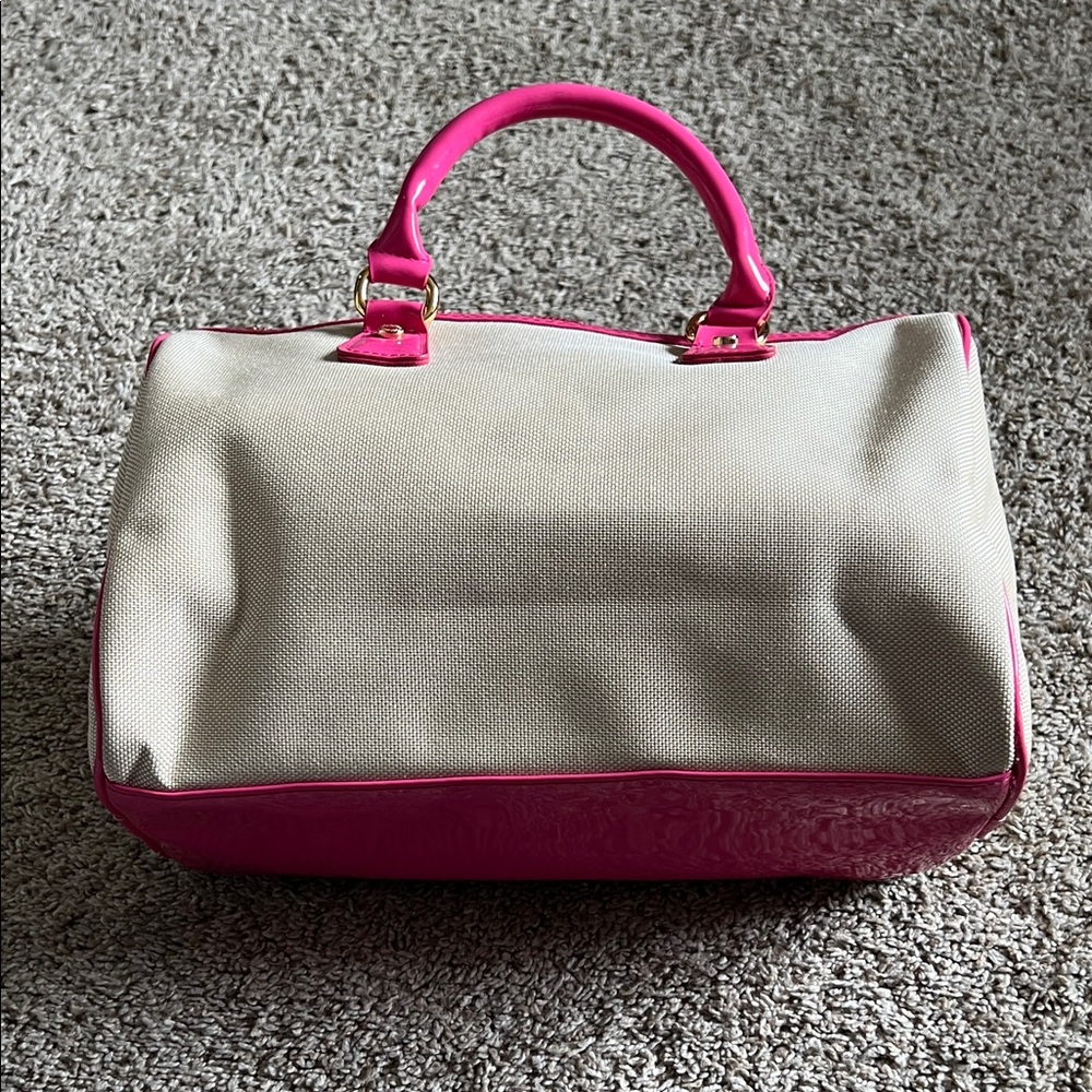 Victoria's Secret Pink and Cream Travel Bag - Picture 4 of 4